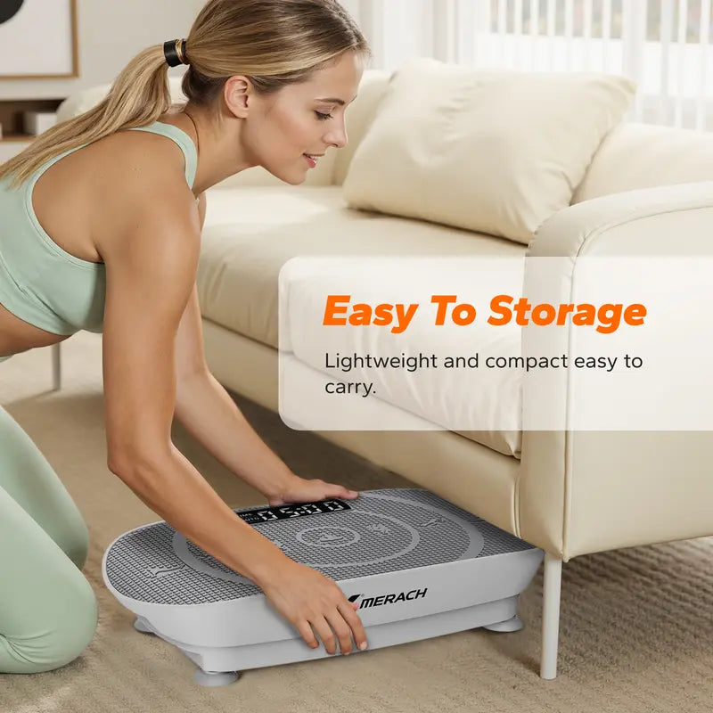 Vibration Plate Whole Body Workout Weight Loss & Shaping-At Home
