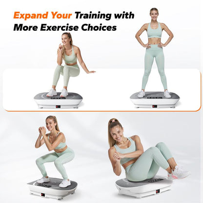 Vibration Plate Whole Body Workout Weight Loss & Shaping-At Home