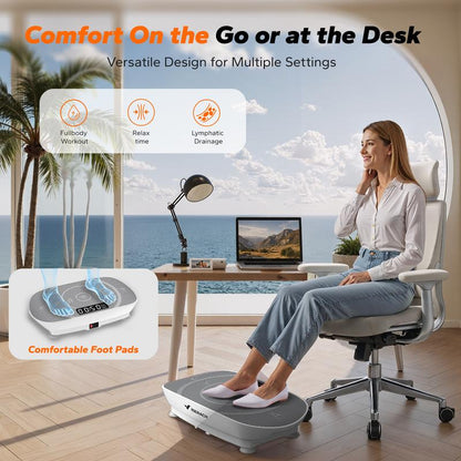 Vibration Plate Whole Body Workout Weight Loss & Shaping-At Home
